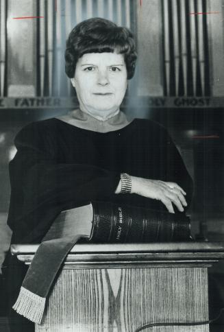Rev. Doris way a minister 20 years. She took over when her husband died