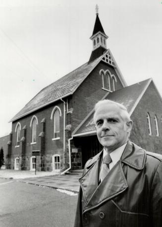 Church with history: Rev. Wallace Whyte is proud that his 130-year-old Melville Presbyterian Church has the traditional image of a church. One of few (...)