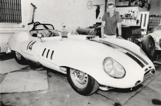 One of three: Dr. Jon Evans owned an extremely rare gullwing Mercedes 300 SL for 20 years, but this Lister-Chevrolet is now his circuit steed. 'It als(...)