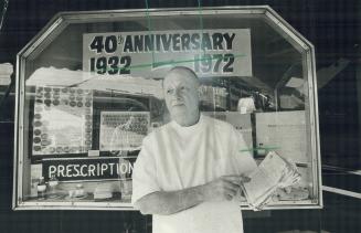 Harold Barber. 40 years on job