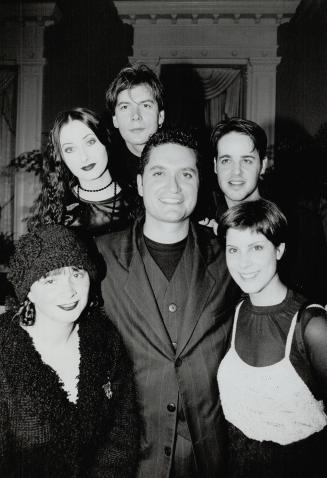 The winners' circle. The recipients of the 1994 City of Toronto Awards for Excellence in Fashion Design gathered at the St. Lawrence Hall last week to(...)