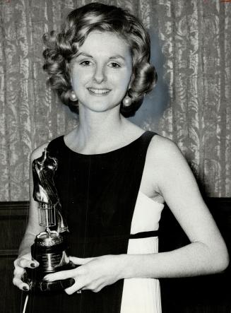 Linda LeBourdais accepted the Judy for Sherway Gardens which won the award for its brilliant single event promotion featuring fix well-known Canadian fashion designers