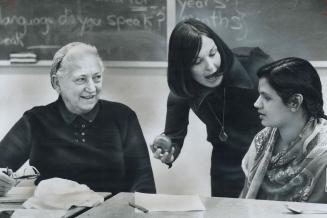Teaching English to immigrant women in the Ontario Housing Corp