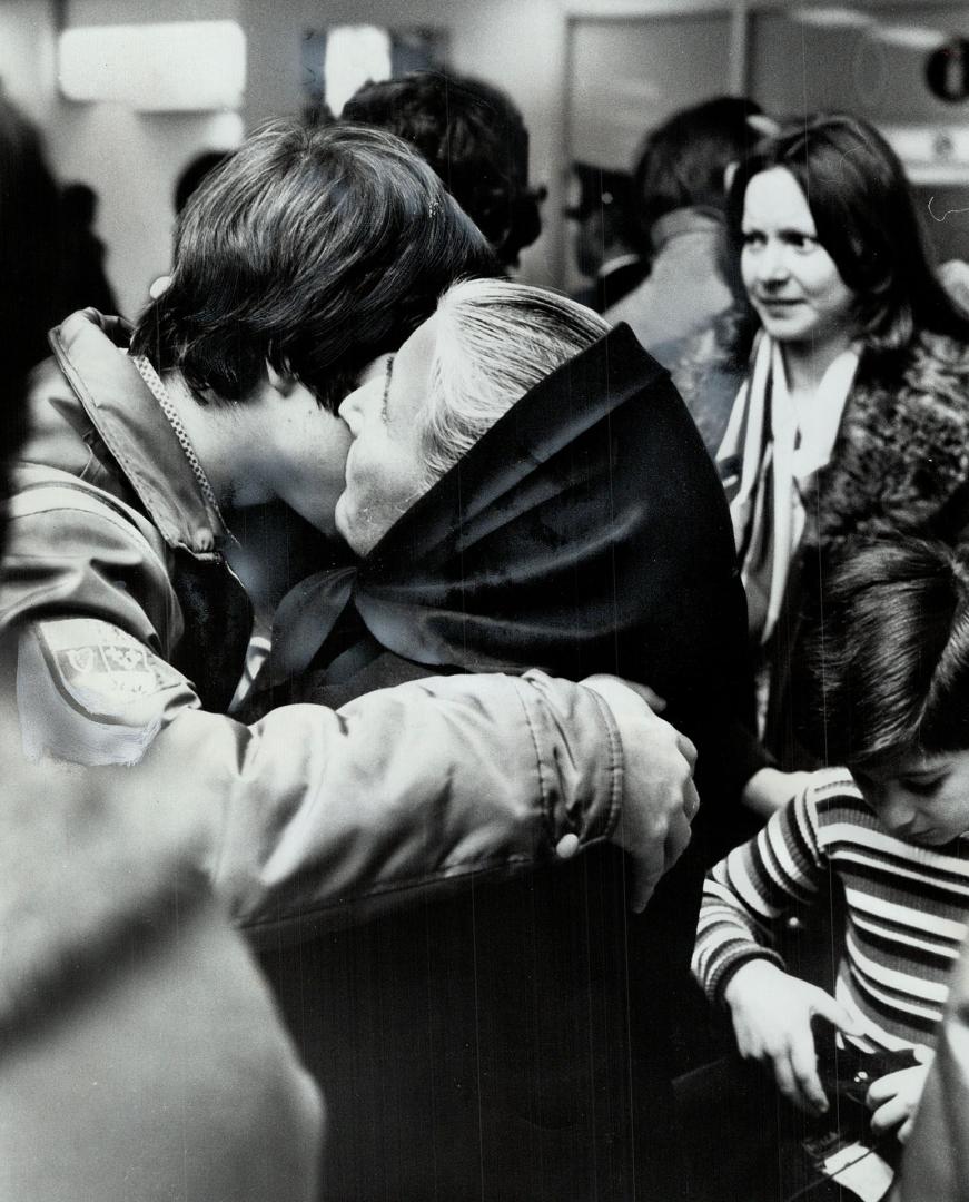 Greeting a relative who has arrived safely and passed through immigration controls is a relief for some Canadian residents. Some visitors never get tot see their friends before being sent back