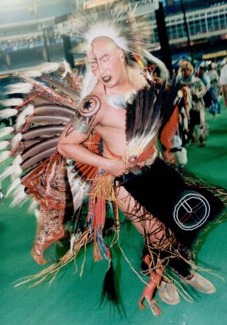 Flint Eagle at International Pow Wow Festival at Sky Dome