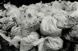 Deadly Waste: Bags of cancer-linked asbestos, gathered after the demolition of a run-down school, still lie in schoolyard despite promises they would be removed immediately