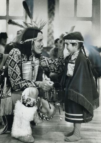 The Native Canadian Centre of Toronto celebrated its 20th anniversary yesterday with a craft show, Indian dances and greetings for the many guests at (...)