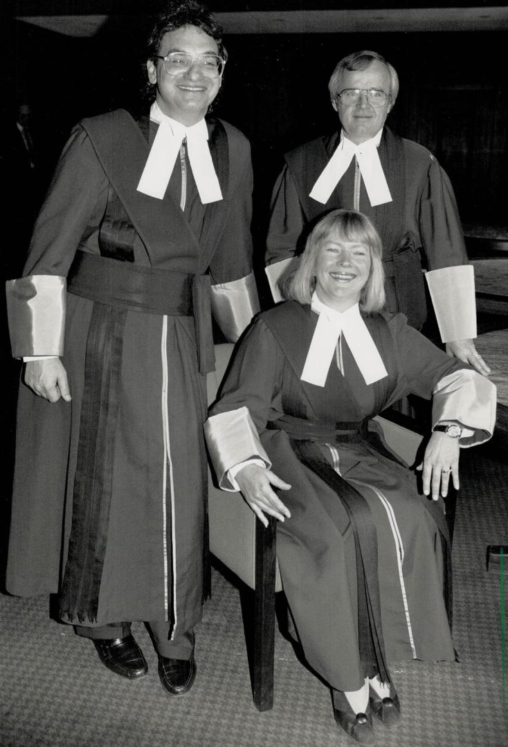 Why do Canadian judges wear robes?  Provincial Court of British Columbia