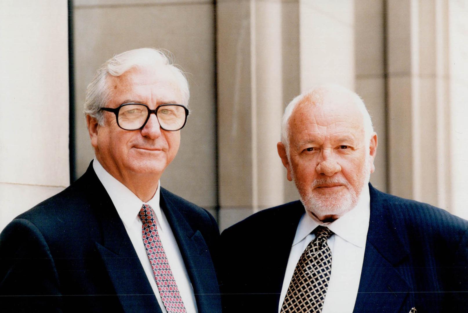 John Sheppard (left), Thomas Beckett