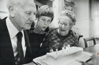 I don't know why you want me to go into that ancient history again, Grandpa Edward George Archer, 90, protested a bit grumpily last week as he blew ou(...)