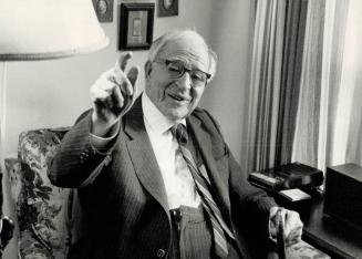 Many memories: Dr. Clarence Edwin Brooks, 101, a resident at Thorncliffe Central Park Lodge, remembers when Yonge St. was a dirt road of isolated vill(...)