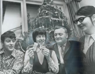Those little stubs add up to a big Christmas for Bob and Bessie Jacobs of Rexdale