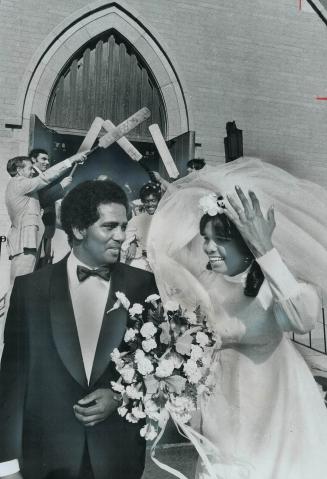 It was a weekend for weddings in Toronto