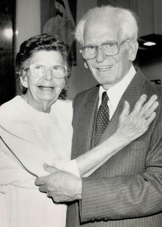 Never too old: Adeline Gonsalves and Albert Goode met 10 years ago when their mail got mixed up