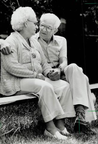 Fred Hunt and Ethel Wood, both 78, discovered each other two years ago