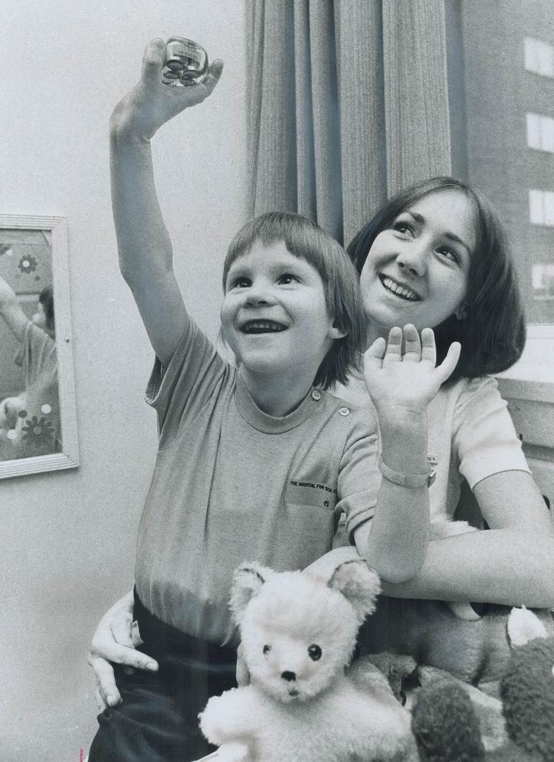Six-year-old Mark Kelly, like most children his age, probably will be opening his presents under the tree this Christmas. But unlike most boys, Mark n(...)