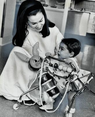 Mark enjoys a walker in the hospital nursery and there'll be many others for him to try for size at the home he left 12 months ago. Not only that but (...)
