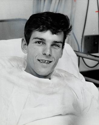 and Gerald Sinclair, 20, who received cornea transplants