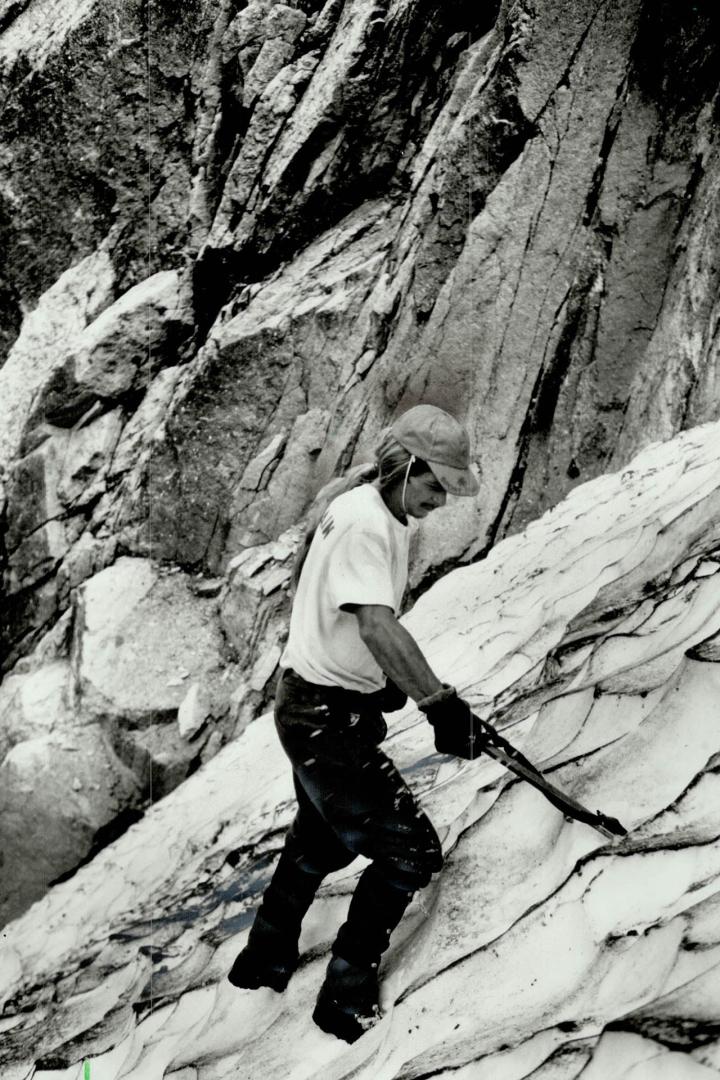 Experienced climber