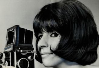 Fit for a picture is this Style which is slightly longer cut, Hair dos were shown at a one-day demonstration by Guild of Hair Design, yesterday