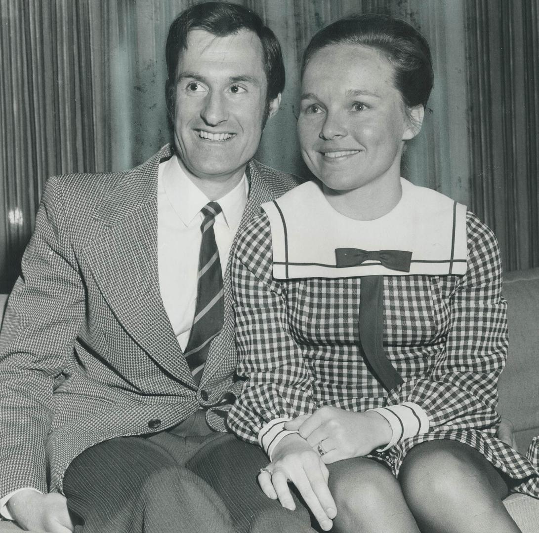 After they're married in August, Dr. Nancy E. Houser, right, and Dr. Philip Wood