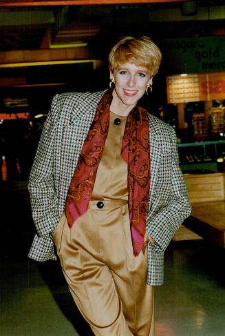 Lisa Roger is one of those clever women who dresses with more dash than cash