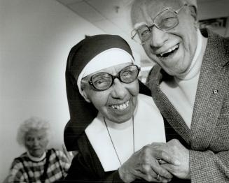Sister Constance with Jack Crowley