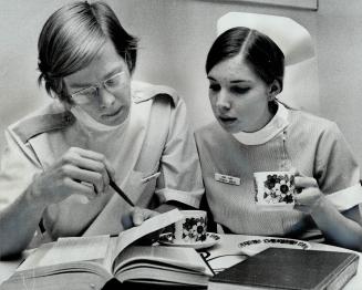 Studying Together is one of the advantages when two student nurses are married