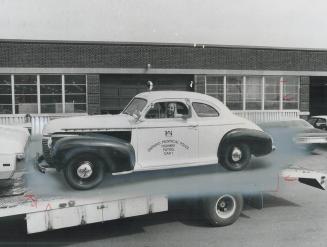1941 Chevrolet Coupe, a replica of the Ontario Provincial Police car No