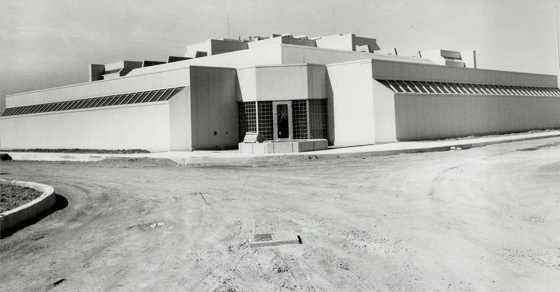Space-age police station