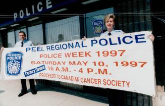 Peel constables Glenn Margison and Tammy Ducklow