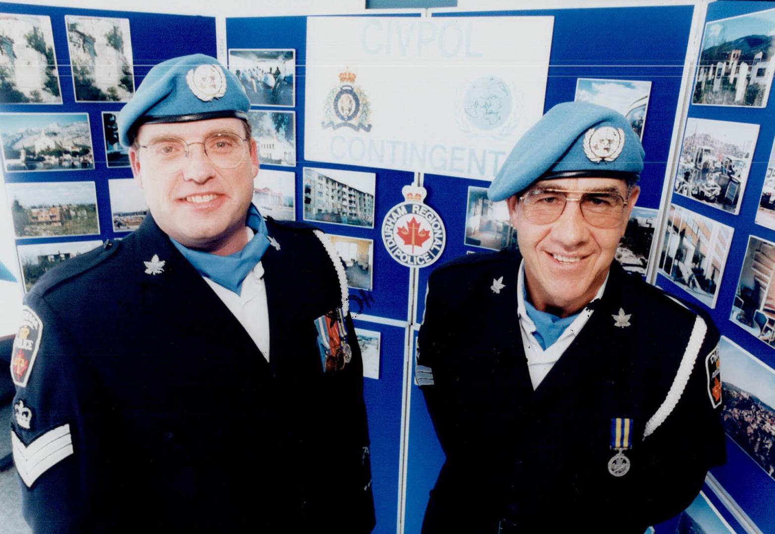 Durham Region police service in Bosnia