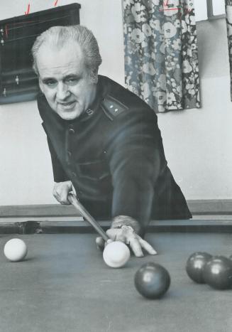 Some of his best missionary work is done over a pool table, says Capt