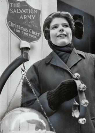 The real Christmas spirit, Margaret Roper is a 21-year old cadet in the Salvation Army and you may have seen her outside Eaton's, collecting money for(...)