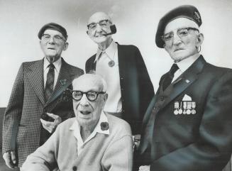 The Poppy, flower of remembrance for the Canadian dead in two world wars, is worn by Sunnybrook Hospital patients, themselves veterans of those wars. (...)