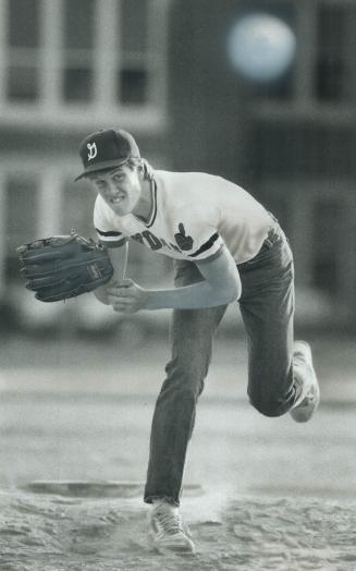One-handed pitch: Flint, Mich., star high school pitcher Jim Abbott, who was born without a right hand, has been drafted by the Toronto Blue Jays. Abb(...)