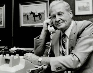 Harold Adamson, vice-president-security for Ontario Jockey Club, told Barbara Russo she was barred form the Turf Club and Jockey Club racetracks
