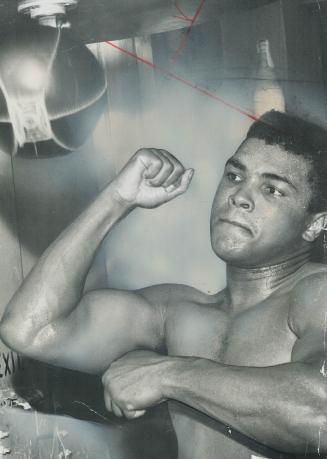 Cassius clay, otherwise known as Muhammad Ali, is quick with fists as he preps for fight with Bonavena, the stepping stone to multi-million dollar bout with Frazier