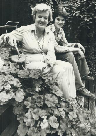 Doris Anderson and son, Stephen
