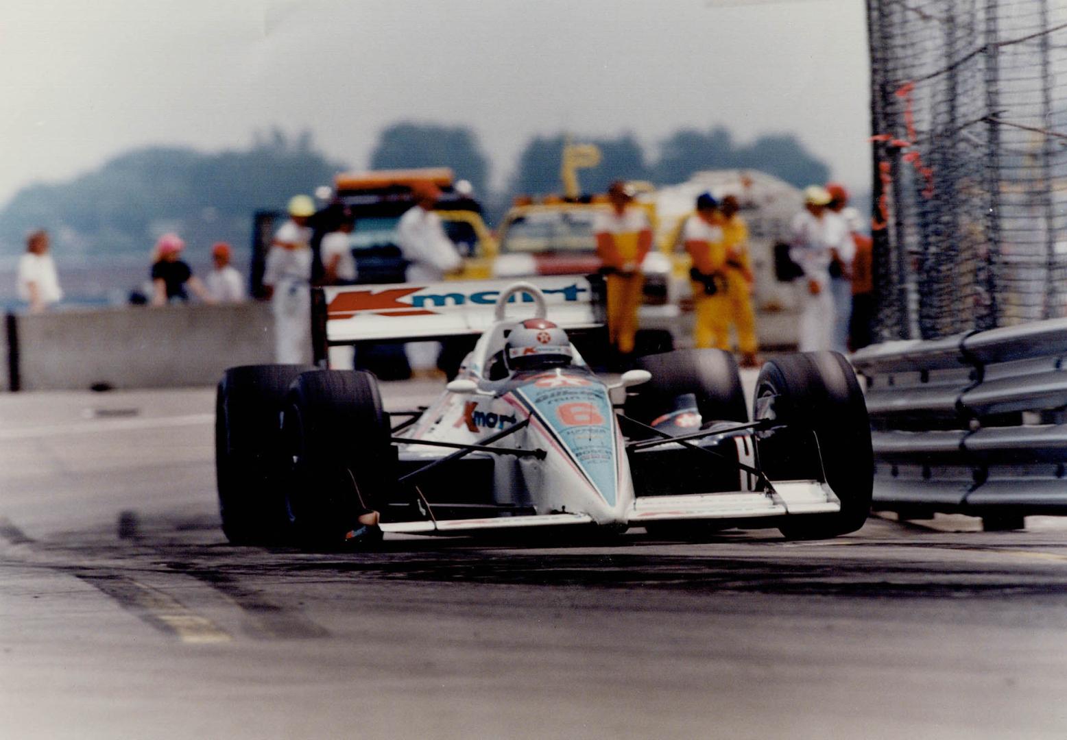 The Andrettis have been running Lola's new needle-nosed Indy-car and to great effect so far this year