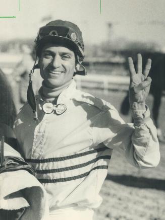 Larry Attard: Jockey rode 150th winner of year in Jamed Lovely Stakes
