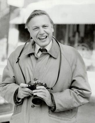 David Attenborough: Broadcaster is a familiar face on British television and hopes to become just as well-known in North America through his history series, Life On Earth, on PBS (Channel 17)