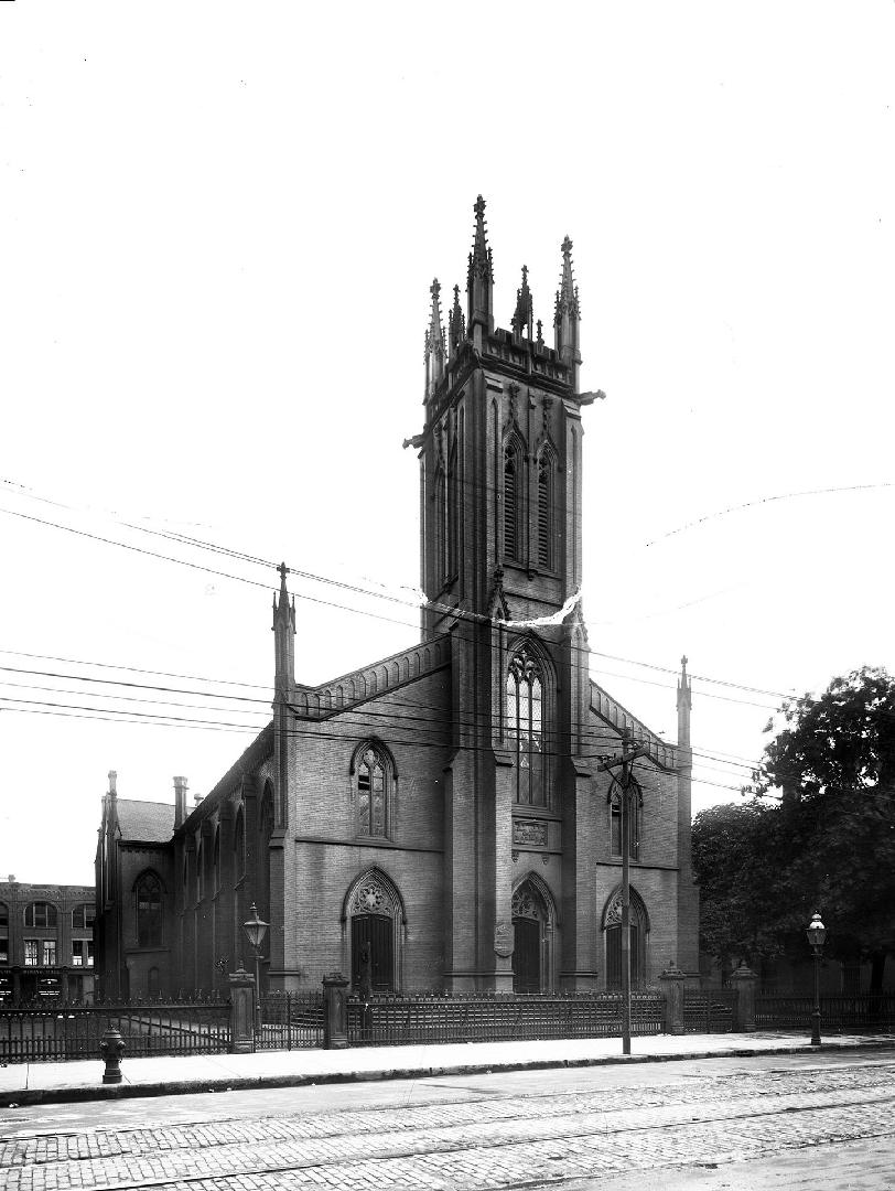 KNOX PRESBYTERIAN CHURCH, Queen Street West, south side, between Yonge & Bay Streets