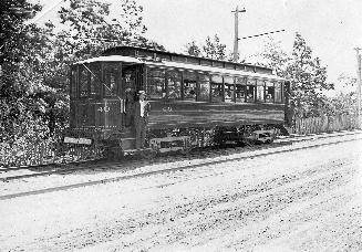 T. & Y.R.R., Scarborough Division, #46, on Kingston Road, near Faircroft Boulevard (Stop 21)