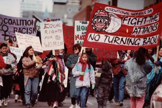 2,000 March in Toronto for International Women's Day
