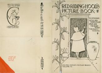 Cover design for Red Riding Hood's picture book