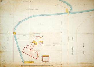 Plan of property belonging to Enoch Turner, Esq