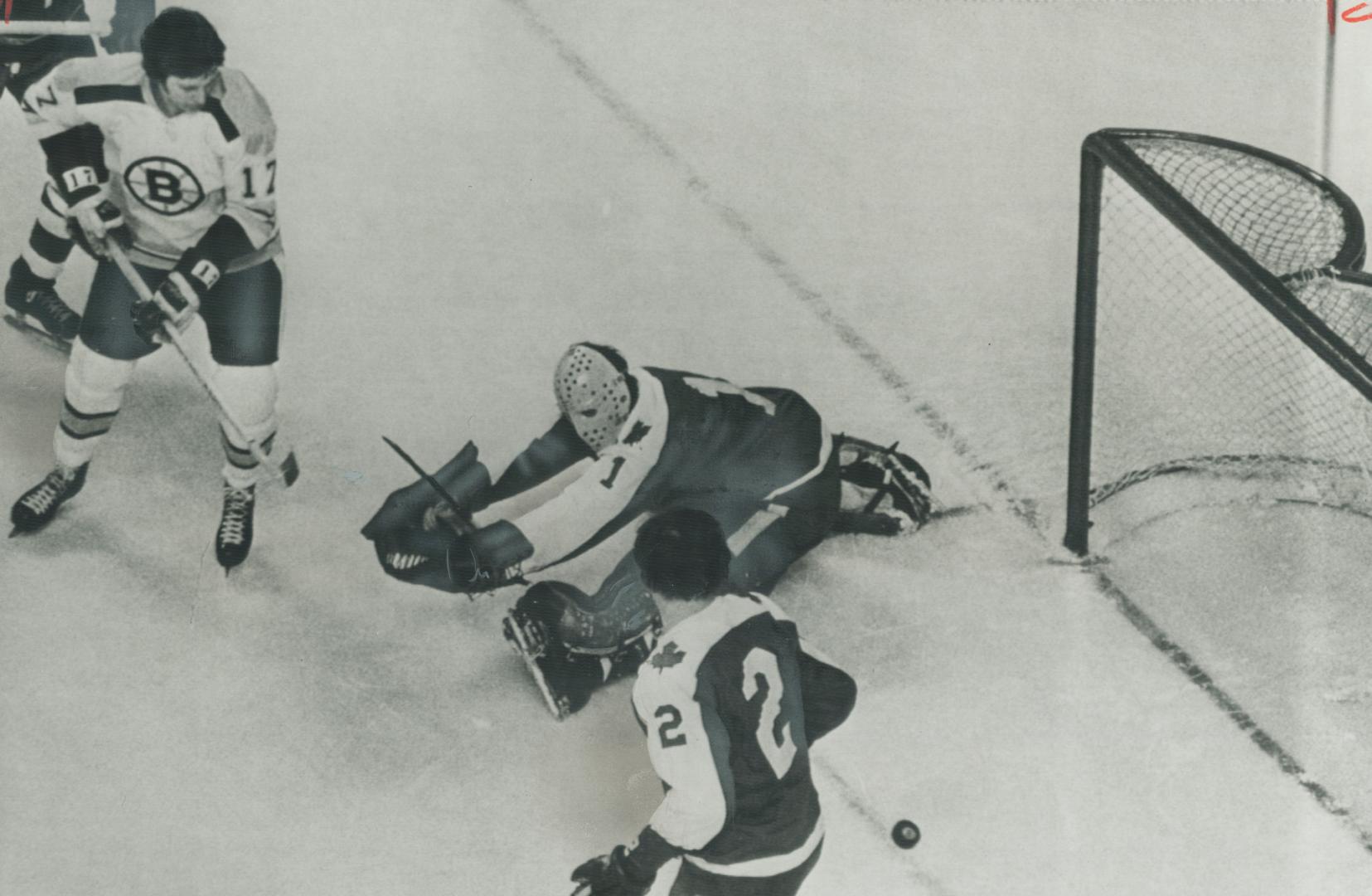 Goalie holds the fort