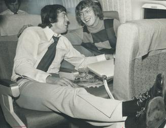 Don Awrey (left) and Bob Clark