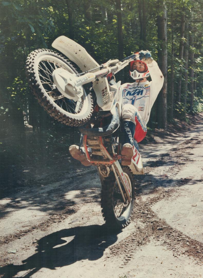 Champion wheelie